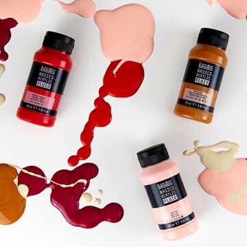 Liquitex BASICS Acrylic Fluid Paint - Mars Black 118ml