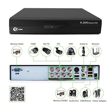 XVIM 1080P Home Security Camera System with Night Vision
