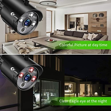 XVIM 1080P Home Security Camera System with Night Vision