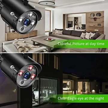 XVIM 1080P Home Security Camera System with Night Vision