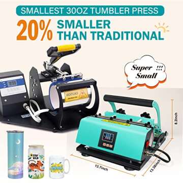Realkant Tumbler Heat Press for 20OZ & 30OZ Tumblers