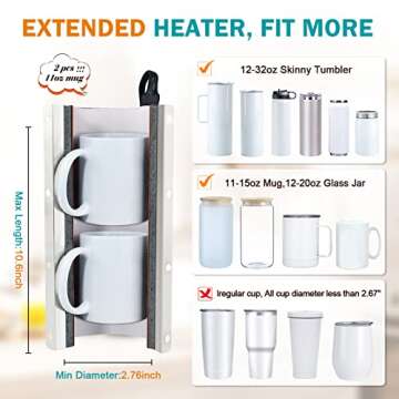 Realkant Tumbler Heat Press for 20OZ & 30OZ Tumblers
