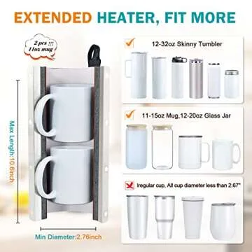 Realkant Tumbler Heat Press for 20OZ & 30OZ Tumblers