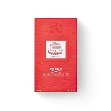 Creed Viking, Men's Luxury Cologne, Aromatic Fougère, Spicy & Woody Fragrance, 100 ML / 3.3 Fl Oz