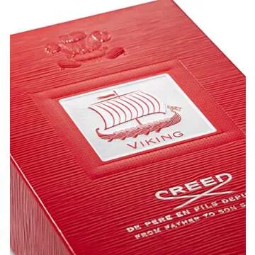 Creed Viking, Men's Luxury Cologne, Aromatic Fougère, Spicy & Woody Fragrance, 100 ML / 3.3 Fl Oz