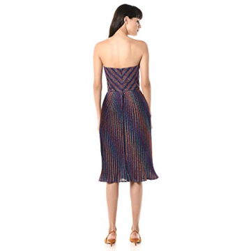 Shop the Rosalie Strapless Pleated Party Dress Online