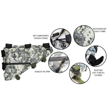 MAMMOTH EMPIRE Bike Frame Bag - Durable & Water-Resistant