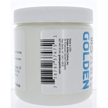 Golden Artist Colors Gel Topcoat UVLS Semi-Gloss 8 oz