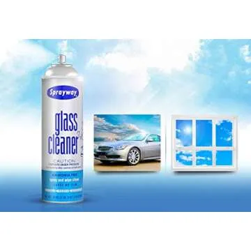 Sprayway Glass Cleaner Ammonia Free and Streak Free