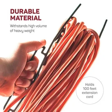 Set of 8 Christmas Light Holders for Easy Storage