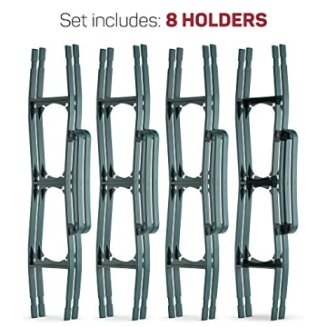 Set of 8 Christmas Light Holders for Easy Storage