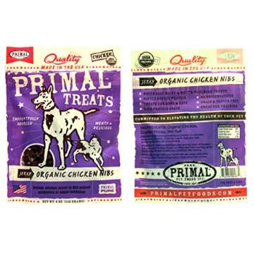 Primal Pet Foods Dog / Cat Primal Treats Nibs Variety Pack