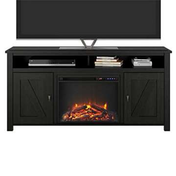 Ameriwood Home Farmington Electric Fireplace TV Console - Versatile & Stylish