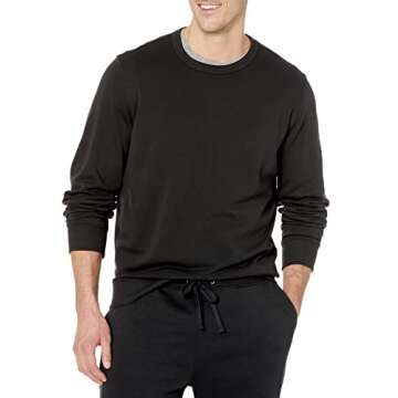 Amazon Essentials Men's Crewneck Sweatshirt for Comfort