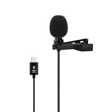 Gepege Lavalier Microphone - USB Type-C Audio for Creators