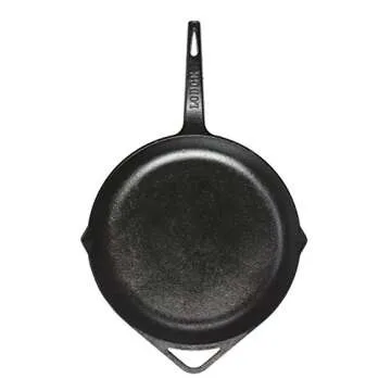 Lodge Dishwasher Safe Cast Iron Skillet - 11 Inch Frying Pan