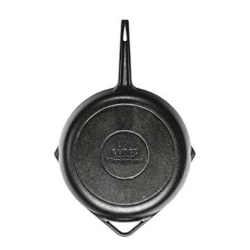 Lodge Dishwasher Safe Cast Iron Skillet - 11 Inch Frying Pan