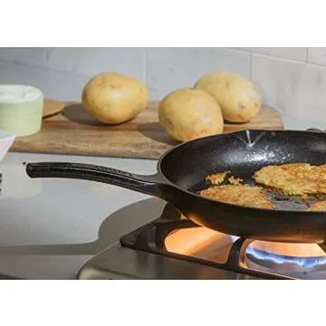 Lodge Dishwasher Safe Cast Iron Skillet - 11 Inch Frying Pan