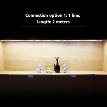 WOBANE LED Under Cabinet Lighting Kit - 6.6 Feet