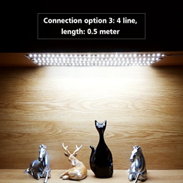 WOBANE LED Under Cabinet Lighting Kit - 6.6 Feet