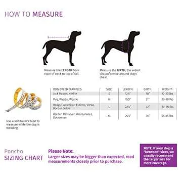HDE Dog Raincoat Hooded Slicker Poncho for Small to X-Large Dogs and Puppies Yellow - L