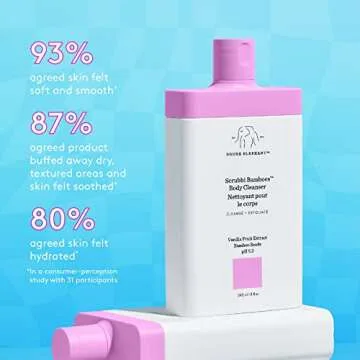 Drunk Elephant Scrubbi Bamboes Body Cleanser - Moisturizing, Exfoliating Bamboo Beads (240 mL / 8 Fl Oz)