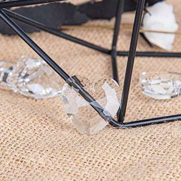 longsheng 20pcs Crystal Prisms Heart Shape Chandelier Drop Parts Hanging Pendants Curtain Lamp Drop 28mm Rainbow Maker Wedding Decor