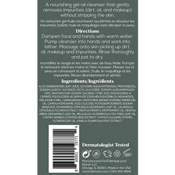 ROMER Gel-Oil Cleanser - Gentle Hydrating Face Wash