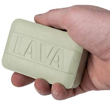 Lava 10185 Pumice Hand Cleaning and Moisturizing Bar Soap 5.75 Ounces (6 Pack)