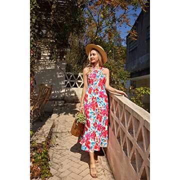 Shop 2024 Women Floral Flowy Maxi Dress for All Occasions