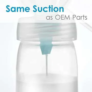Maymom Duckbill Valves Compatible with Spectra S1 Spectra S2 Spectra 9 Plus Spectra Synergy Gold Not Original Spectra Pump Parts Spectra S2 Parts Replace Spectra Valve (Blue, 6ct)