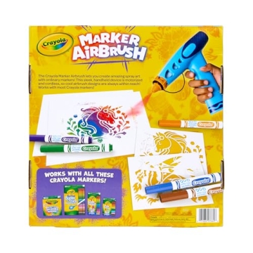 Crayola Marker Airbrush Spray Art Kit for Kids