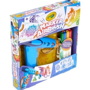 Crayola Marker Airbrush Spray Art Kit for Kids
