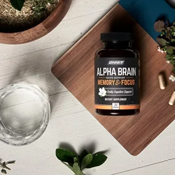 ONNIT Alpha Brain Nootropic Supplement for Memory & Focus