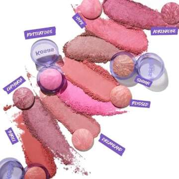 Kosas Blush is Life Baked Talc-Free Dimensional Blush - Butterflies (cool baby pink), 0.16 Ounce (Pack of 1)