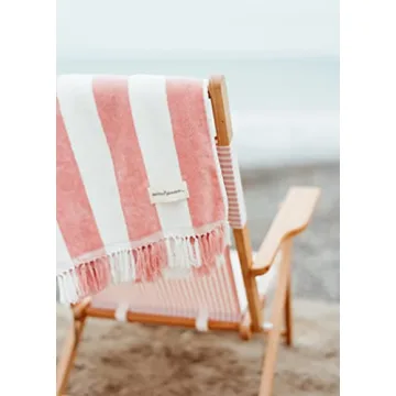 Business & Pleasure Co. Holiday Beach Towel - Luxurious Cotton Towel