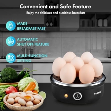 VOBAGA Electric Egg Cooker - The Perfect Kitchen Companion