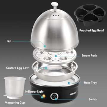 VOBAGA Electric Egg Cooker - The Perfect Kitchen Companion