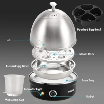 VOBAGA Electric Egg Cooker - The Perfect Kitchen Companion