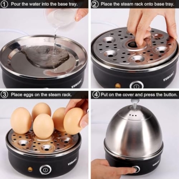 VOBAGA Electric Egg Cooker - The Perfect Kitchen Companion