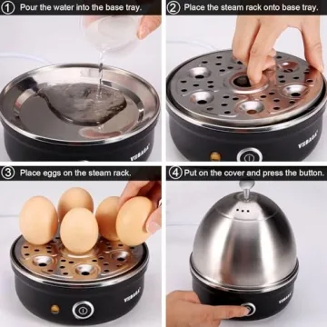 VOBAGA Electric Egg Cooker - The Perfect Kitchen Companion
