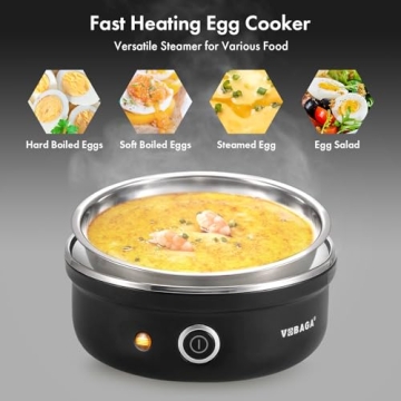 VOBAGA Electric Egg Cooker - The Perfect Kitchen Companion