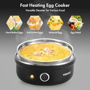 VOBAGA Electric Egg Cooker - The Perfect Kitchen Companion
