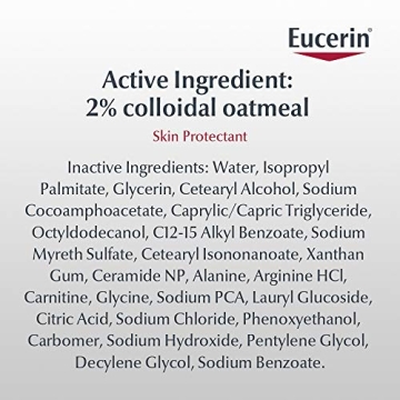 Gentle Eucerin Eczema Relief Cream Body Wash for Sensitive Skin