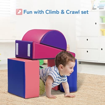 JOYMOR Soft Foam Climbing Blocks – Ideal for Toddlers