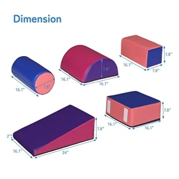 JOYMOR Soft Foam Climbing Blocks – Ideal for Toddlers