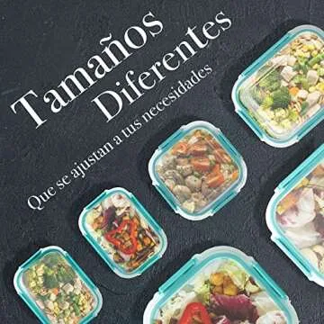 LYTIO Glass Food Containers | Leak-Proof & Durable 12 Sets