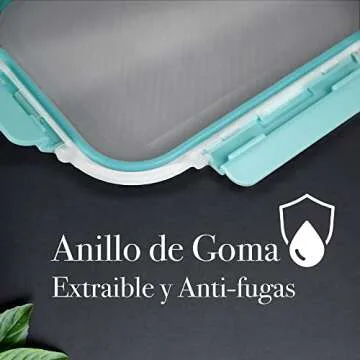 LYTIO Glass Food Containers | Leak-Proof & Durable 12 Sets