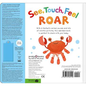 See, Touch, Feel: Roar: A First Sensory Book