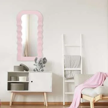 Chic Wylde Iris Wavy Wall Mirror for Your Home